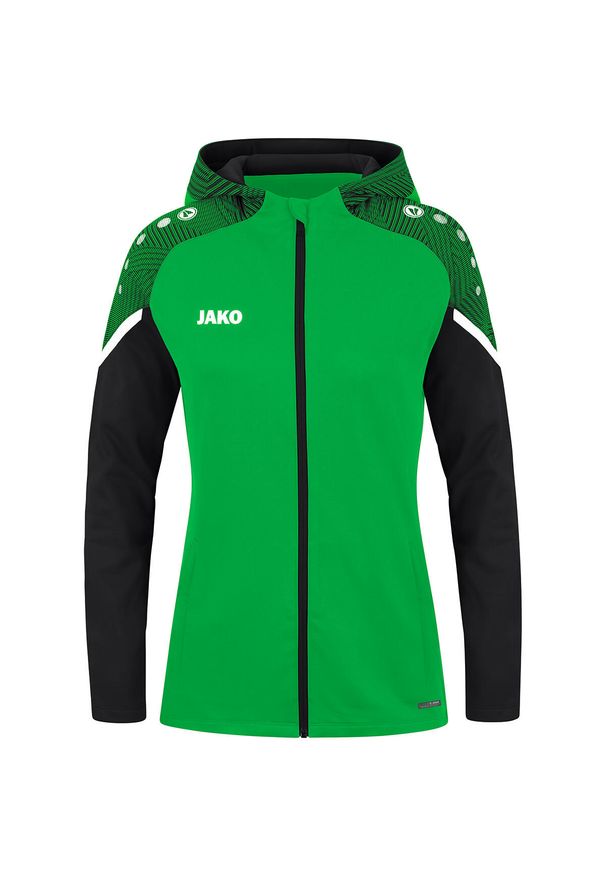 Bluza dresowa z kapturem Jako Performance. Typ kołnierza: kaptur. Kolor: wielokolorowy, czarny, zielony. Materiał: dresówka