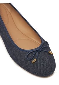 Lauren Ralph Lauren - LAUREN RALPH LAUREN Baleriny Jayna 802962175001 Granatowy. Kolor: niebieski. Materiał: materiał
