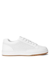 Lauren Ralph Lauren Sneakersy Hailey 802904467001 Biały. Kolor: biały. Materiał: skóra