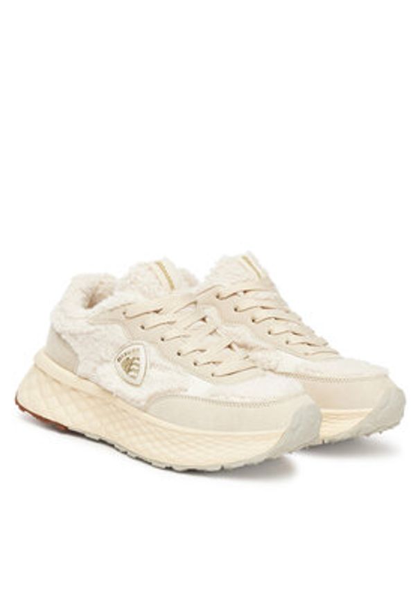 Blauer Sneakersy F5LYNN02/FUR Beżowy. Kolor: beżowy. Materiał: materiał