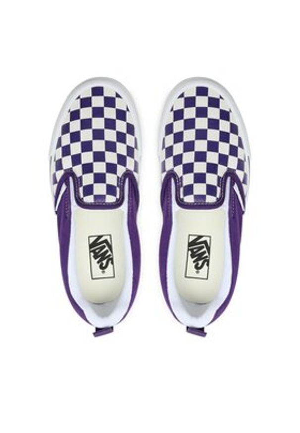 Vans Tenisówki Knu Slip VN0009QDZ1N1 Fioletowy. Kolor: fioletowy. Materiał: skóra