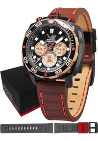 Zegarek Vostok Europe Zegarek męski Vostok Europe VK67-650E721 brązowy. Kolor: brązowy #1