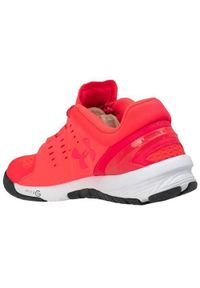 Buty treningowe damskie Under Armour W Charged Stunner TR. Zapięcie: sznurówki. Kolor: czerwony. Materiał: syntetyk, tkanina, materiał. Szerokość cholewki: normalna. Sport: fitness