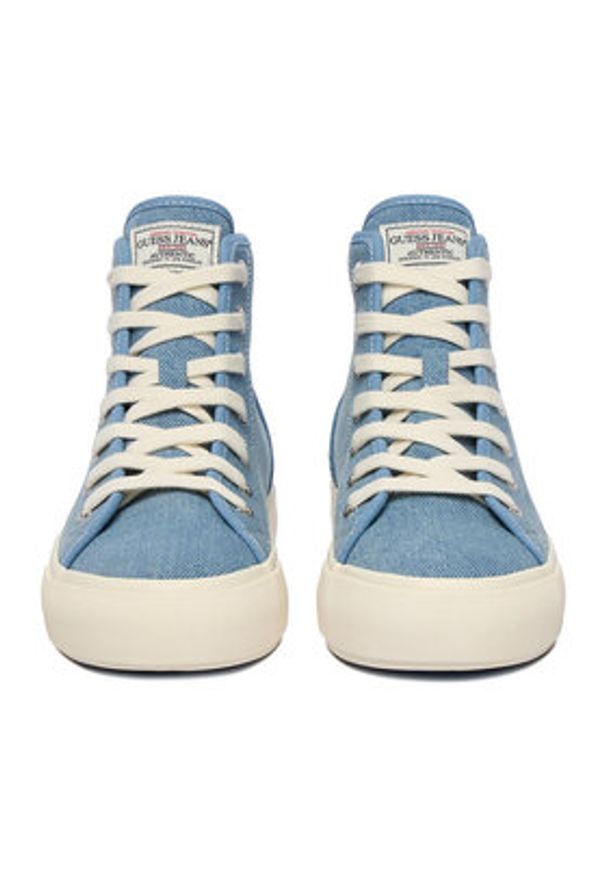 Guess Jeans Tenisówki CWBEO-GJ202505163 Niebieski. Kolor: niebieski. Materiał: materiał