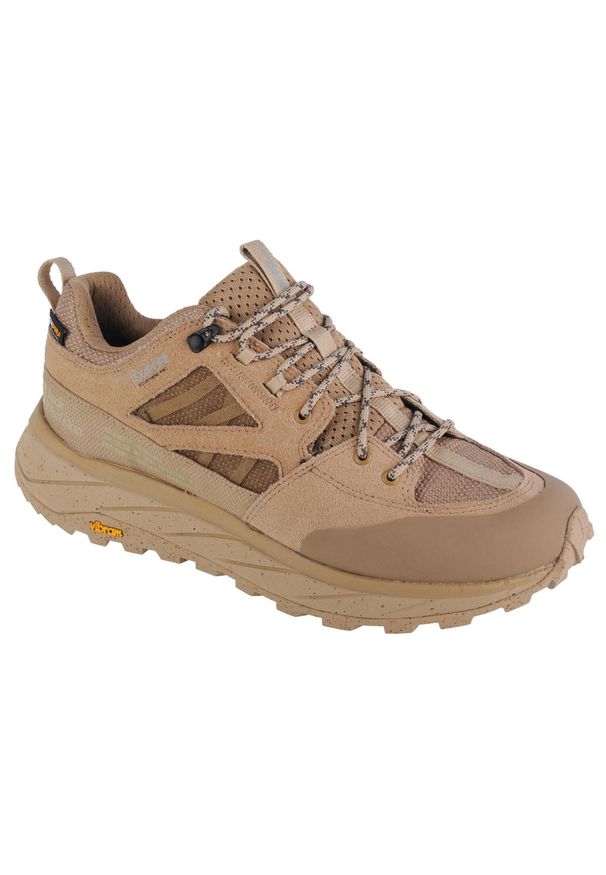 Buty trekkingowe męskie Jack Wolfskin Terraquest Texapore Low. Kolor: beżowy. Materiał: skóra, zamsz, guma, tkanina. Sport: turystyka piesza