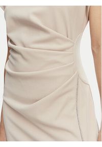 Joseph Ribkoff Sukienka wieczorowa 261713 Beżowy Slim Fit. Kolor: beżowy. Materiał: syntetyk. Styl: wizytowy #4