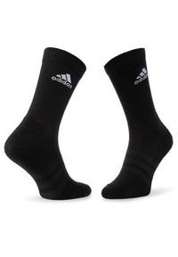 Adidas - adidas Zestaw 3 par wysokich skarpet unisex Cush Crw 3Pp DZ9357 Czarny. Kolor: czarny. Materiał: materiał #4
