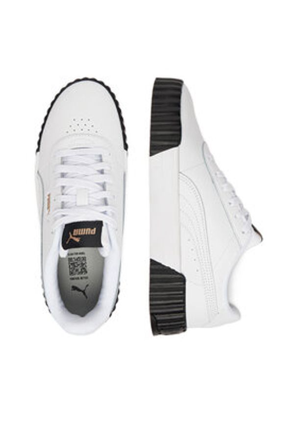 Puma Sneakersy C-CARINA 3.0 40036509 Biały. Kolor: biały. Materiał: skóra