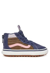 Sneakersy Vans. Kolor: niebieski. Model: Vans SK8