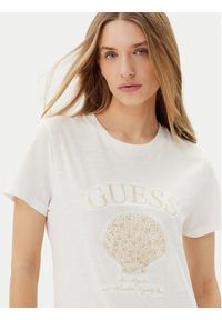 Guess T-Shirt E5GI03 K8G01 Biały Regular Fit. Kolor: biały. Materiał: bawełna #3