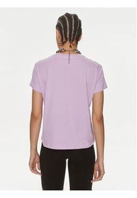 Patrizia Pepe T-Shirt 2M4373/J111-M495 Fioletowy Regular Fit. Kolor: fioletowy. Materiał: bawełna
