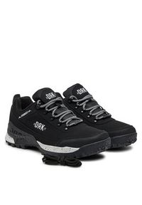 Dorko Sneakersy Everest Low DS24F27M Czarny. Kolor: czarny. Materiał: skóra
