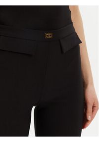 Elisabetta Franchi Spodnie materiałowe PA-077-51E2-V320 Czarny Regular Fit. Kolor: czarny. Materiał: syntetyk #2