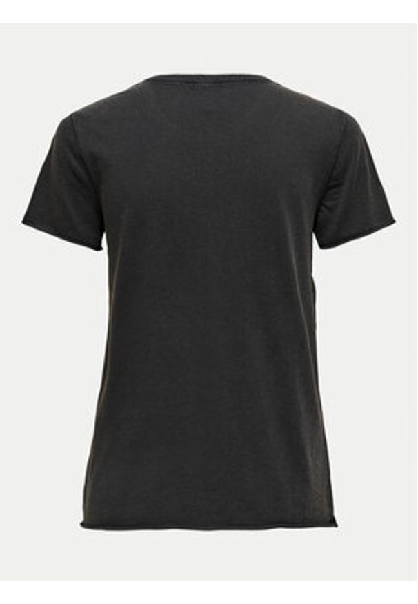 only - ONLY T-Shirt Lucy 15215721 Czarny Regular Fit. Kolor: czarny. Materiał: bawełna