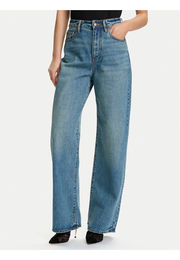 Armani Exchange Jeansy XW000100 AF16091 MB002 Niebieski Relaxed Fit. Kolor: niebieski