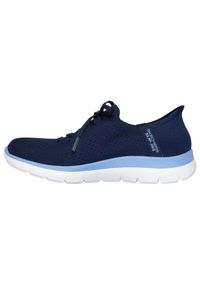 skechers - Buty sportowe Sneakersy damskie, Slip-Ins: Summits - New Daily. Kolor: niebieski. Model: Skechers Sport. Sport: turystyka piesza #2