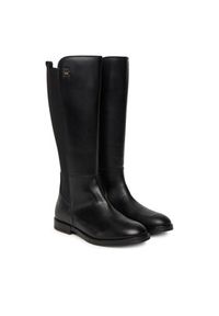 TOMMY HILFIGER - Tommy Hilfiger Kozaki T4A6-34036-0036 Czarny. Kolor: czarny. Materiał: skóra #2