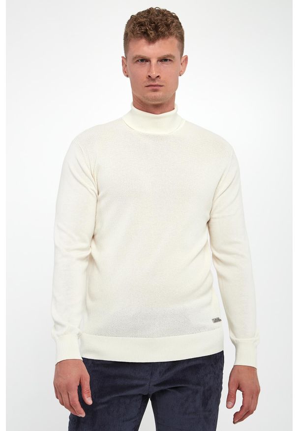 Karl Lagerfeld - Golf męski KARL LAGERFELD. Typ kołnierza: golf