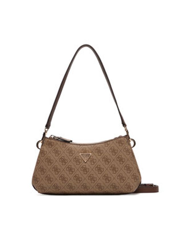Guess Torebka Noelle II Mini HWBG96 72730 Brązowy. Kolor: brązowy