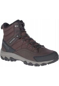 Merrell - Buty trekkingowe dla mężczyzn Merrel Akita Mid WP. Kolor: brązowy