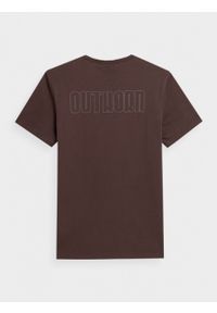 outhorn - T-shirt z nadrukiem męski. Okazja: na co dzień. Materiał: jersey, bawełna. Wzór: nadruk. Styl: casual #6