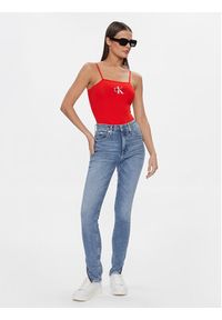 Calvin Klein Jeans Jeansy J20J222773 Niebieski Super Skinny Fit. Kolor: niebieski