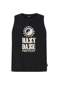 Protest - Top bez rękawów damski PROTEST PRTMalang. Kolor: czarny. Długość rękawa: bez rękawów