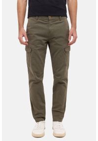 Męskie Spodnie jeansowe Mustang Style Daytona Cargo Ivy Green 1016419 6421. Materiał: jeans #1