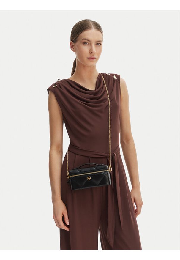 Tory Burch Torebka 176449 Czarny. Kolor: czarny. Materiał: skórzane