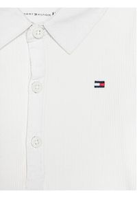 TOMMY HILFIGER - Tommy Hilfiger Body dziecięce KN0KN01575 Biały. Kolor: biały. Materiał: bawełna