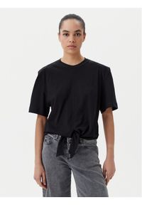 Pinko - PINKO T-Shirt Tuca 105015 A2ID Czarny Regular Fit. Kolor: czarny. Materiał: bawełna #1