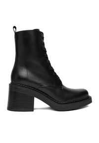 Gino Rossi Botki C-MINA-27643PE Czarny. Kolor: czarny. Materiał: skóra