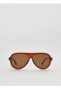 Reserved - Okulary przeciwsłoneczne - brązowy. Kolor: brązowy #1