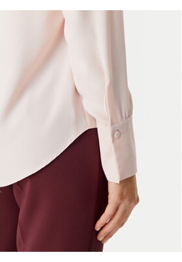 Rinascimento Koszula CFC0122916003 Różowy Regular Fit. Kolor: różowy. Materiał: syntetyk