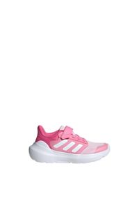 Adidas - Dziecięce buty Tensaur Run 2.0. Okazja: na uczelnię, na co dzień. Kolor: różowy, biały, wielokolorowy. Sport: bieganie