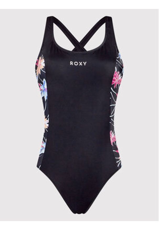 Roxy Strój kąpielowy Active ERJX103432 Czarny. Kolor: czarny. Materiał: syntetyk