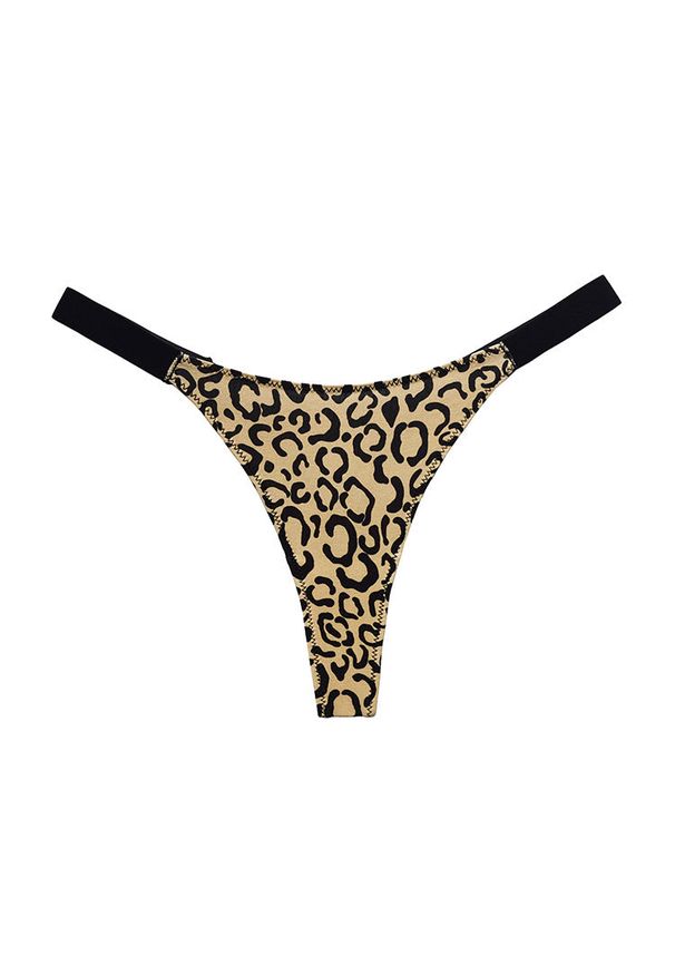 Intica - Stringi damskie z wysokim stanem optycznie wydłużające nogi Jisoon. Stan: podwyższony. Materiał: materiał