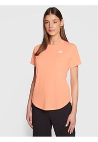 New Balance Koszulka techniczna Accelerate WT23222 Pomarańczowy Athletic Fit. Kolor: pomarańczowy. Materiał: syntetyk #1