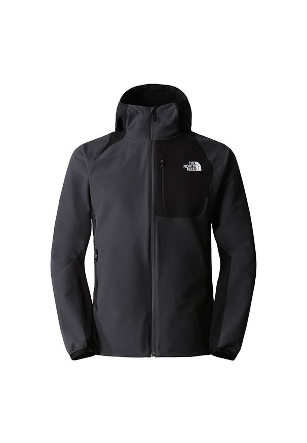 Kurtka The North Face Softshell Athletic Outdoor 0A7ZF5TLY1 - szara. Kolor: szary. Materiał: softshell. Styl: sportowy. Sport: outdoor