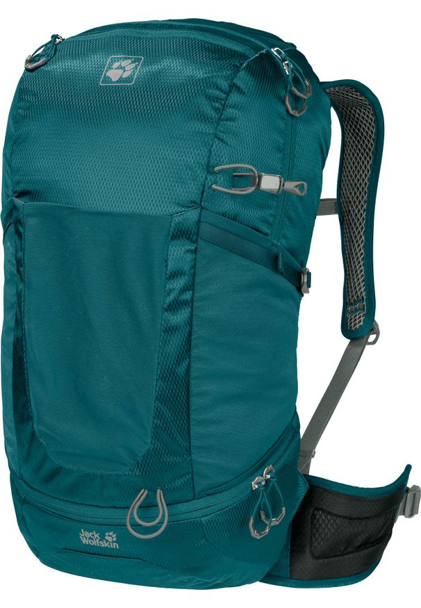 Plecak turystyczny Jack Wolfskin Kingston 30 l Turkusowy. Kolor: turkusowy