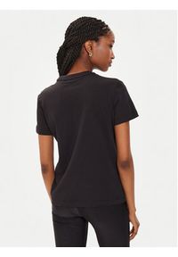 Just Cavalli T-Shirt 76PAHG11 Czarny Slim Fit. Kolor: czarny. Materiał: bawełna #4