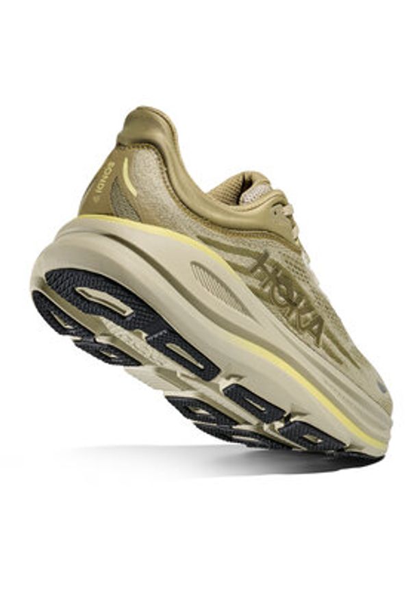 HOKA - Hoka Buty do biegania Bondi 9 1162011 Zielony. Kolor: zielony. Materiał: materiał