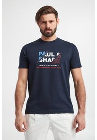 PAUL & SHARK - T-shirt męski z logo PAUL&SHARK #3