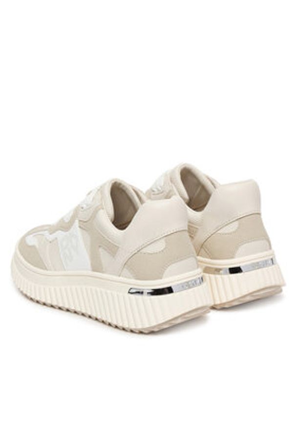 DKNY Sneakersy Lachele K1656766 Biały. Kolor: biały. Materiał: skóra