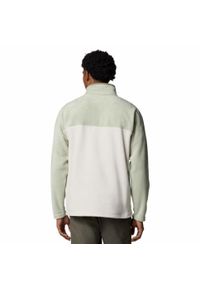 columbia - Bluza polarowa męska Columbia Steens Mountain Half Snap II. Kolor: zielony. Materiał: polar