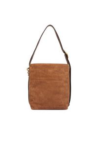 MICHAEL Michael Kors Torebka 30T6AUEM8S Brązowy. Kolor: brązowy. Materiał: skórzane, zamszowe #5
