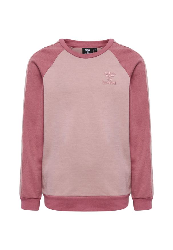 Bluza dziecięca Hummel Wulbato. Kolor: wielokolorowy, fioletowy, różowy, beżowy