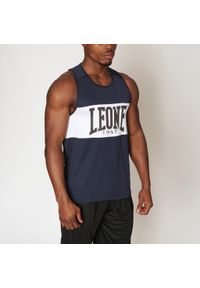 Tank top treningowy LEONE 1947 Shock Boxing. Kolor: niebieski #1
