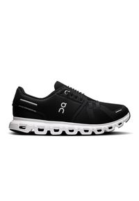 On - ON Cloud 6 W Black | White Sneakersy damskie. Kolor: czarny