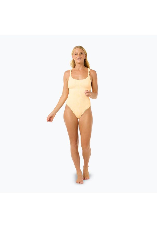 RIPCURL - Strój kąpielowy jednoczęściowy Rip Curl La Joya Good One Piece. Kolor: pomarańczowy